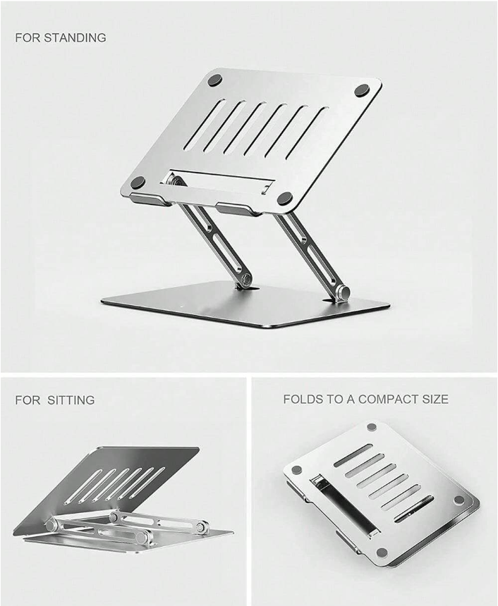 Adjustable-height Laptop/Tablet Stand