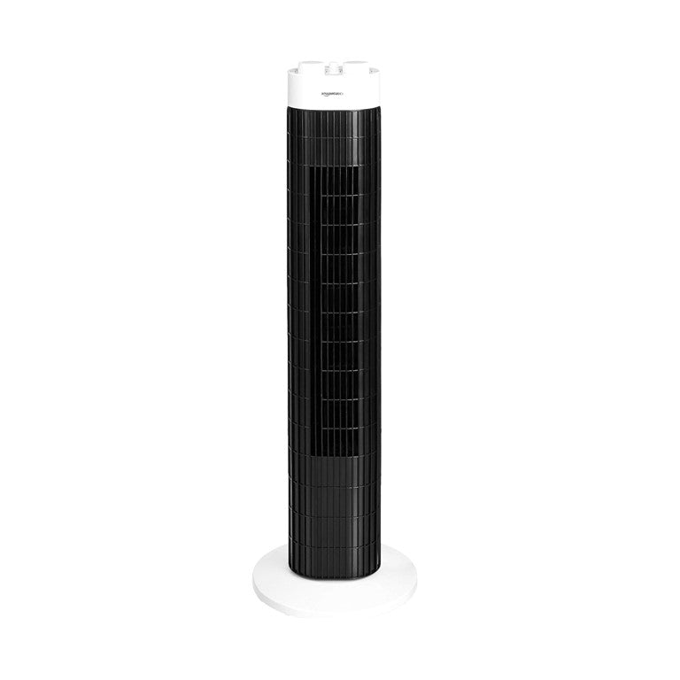 Amazon Basics 3-Speed 45W Quiet Tower Fan with Timer - Original UK Plug & adapter included [Free Shipping]