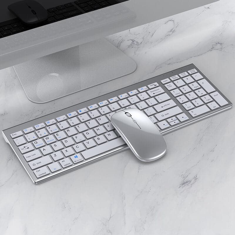 Wireless Bluetooth Keyboard & Mouse Set