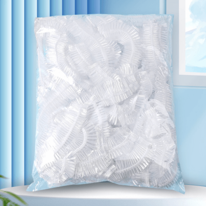 Clear Shower Cap - High Quality (100 pcs)