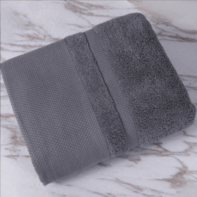 Dark Grey Bath Towel