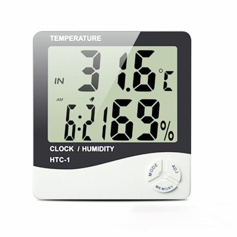 Digital Temperature & Humidity Clock