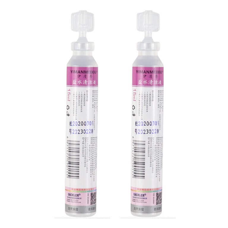 Disposable Saline Solution (15ml)