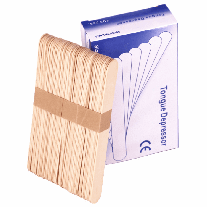 Disposable Wooden Wax Spatula (100 pcs)