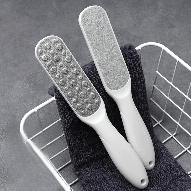 Double-Sided White Stainless Steel Foot File – Aurora Online Store