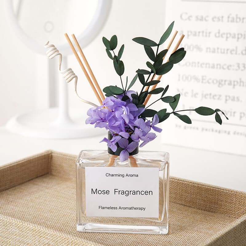 🎁 Dried Flower Decoration Aroma Room Diffuser (120ml) (100% off)
