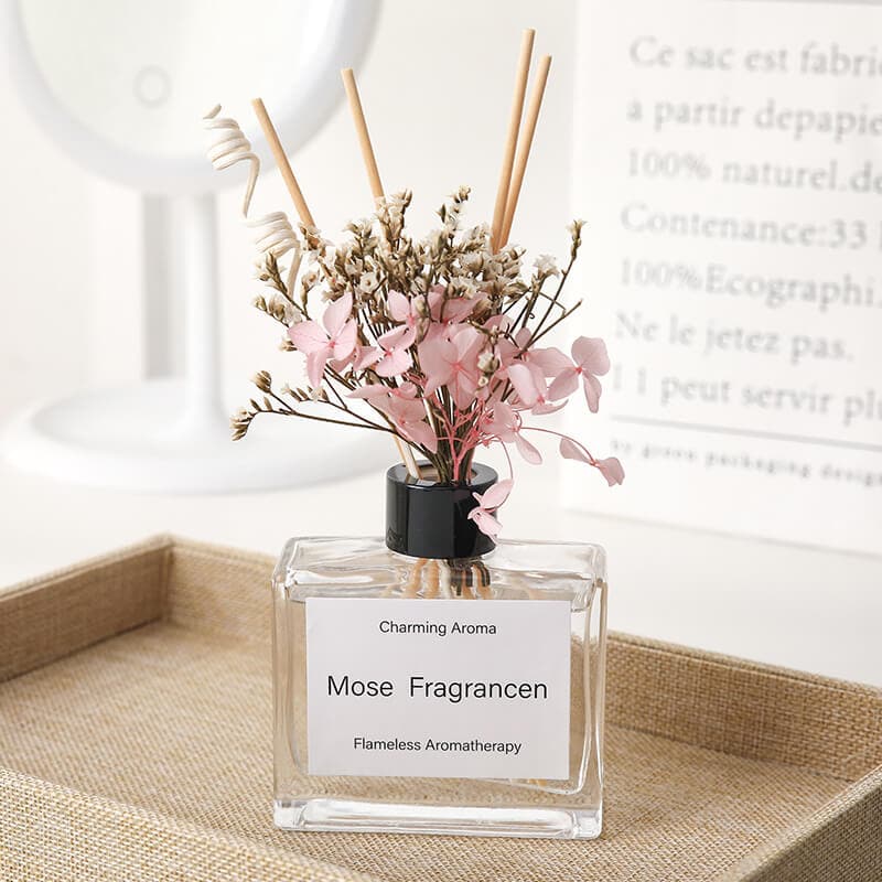 🎁 Dried Flower Decoration Aroma Room Diffuser (120ml) (100% off)