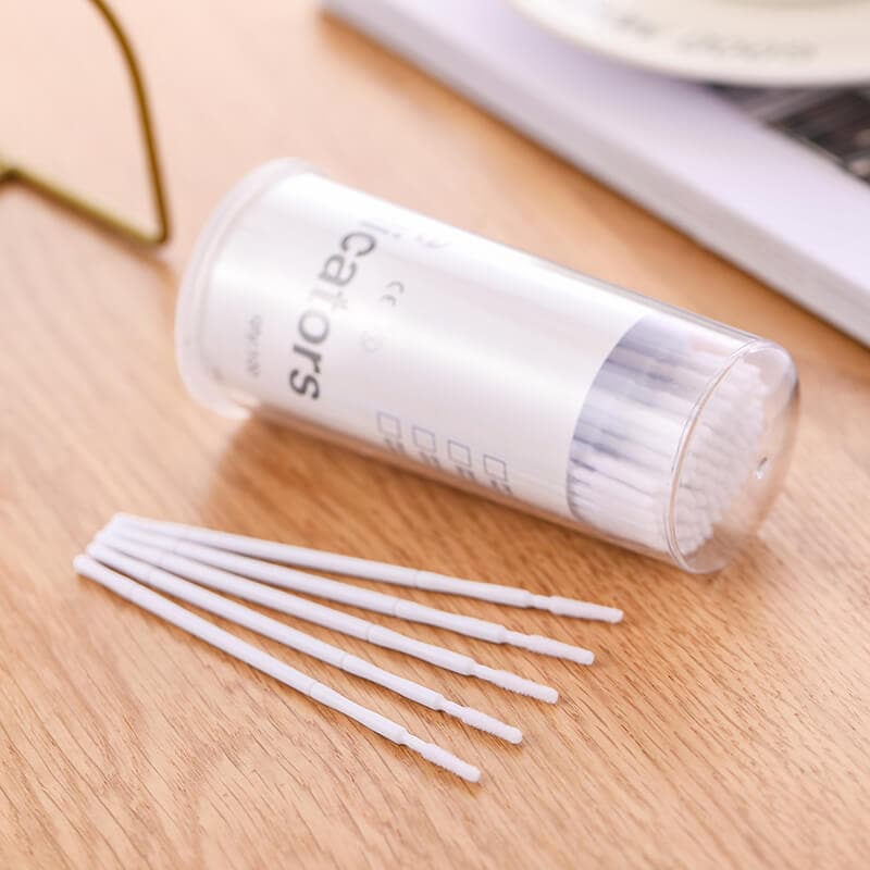 Extra-long White Micro-Applicators in Tub (100 pcs)