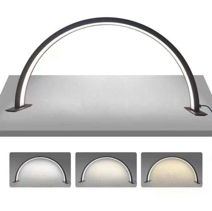 Half Moon LED Desk Nail Lamp