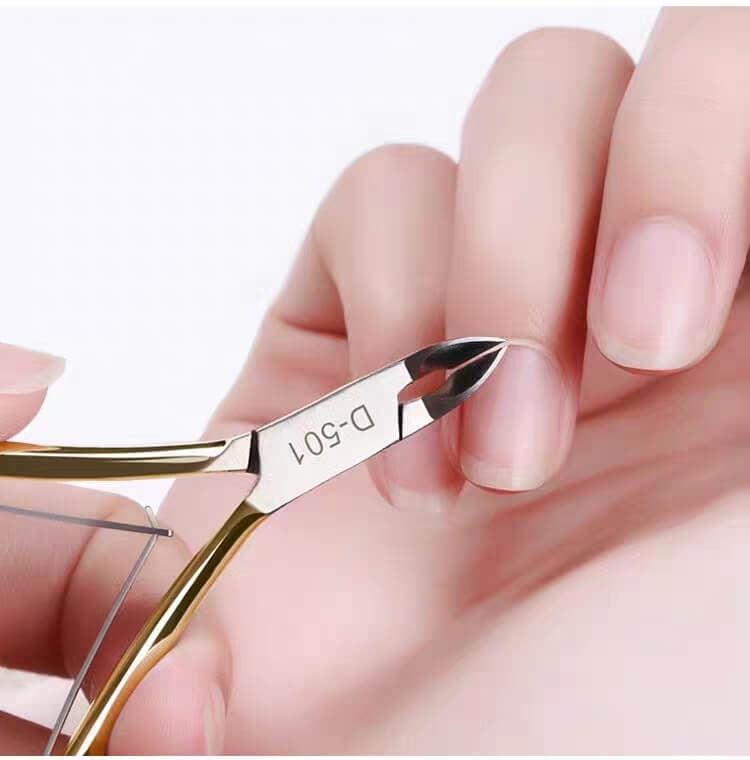 High Quality Professional Cuticle Cutter Nipper Gold