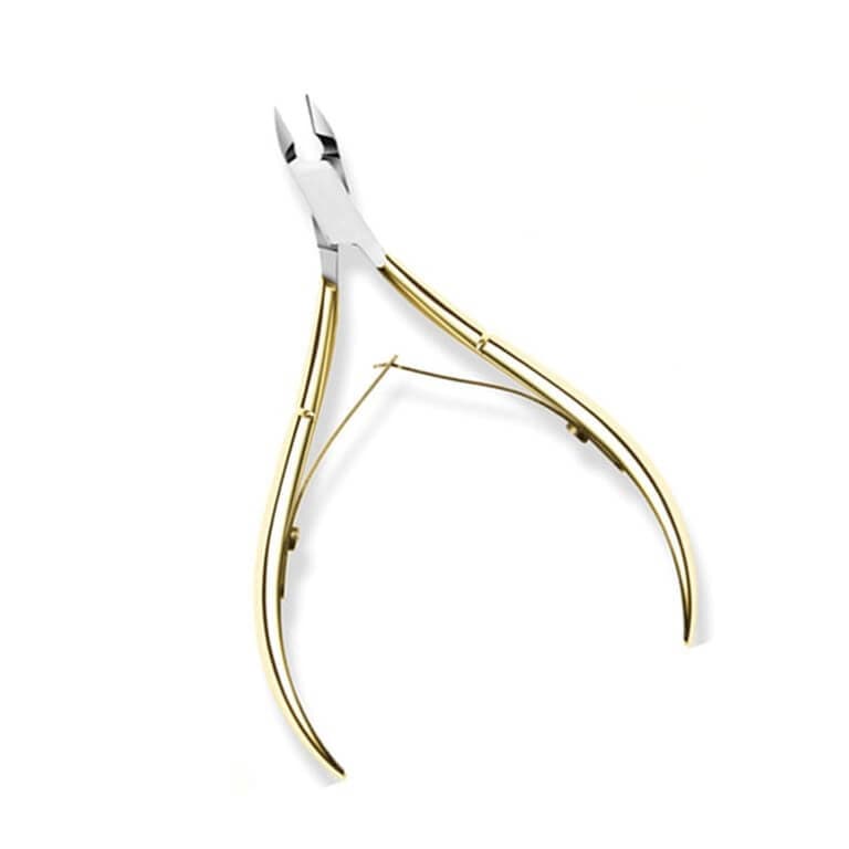 High Quality Professional Cuticle Cutter Nipper Gold