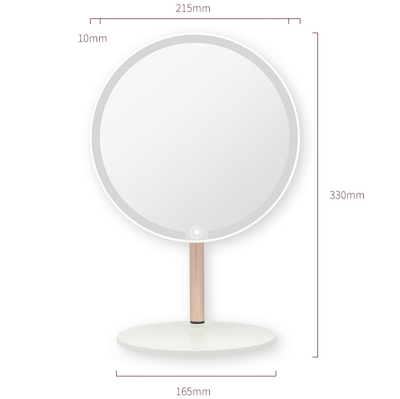 LED Table Dressing Mirror