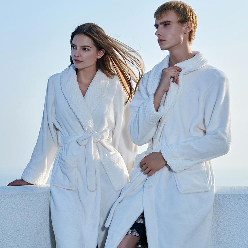 Luxury Extra-Length Flannel Fleece Gown