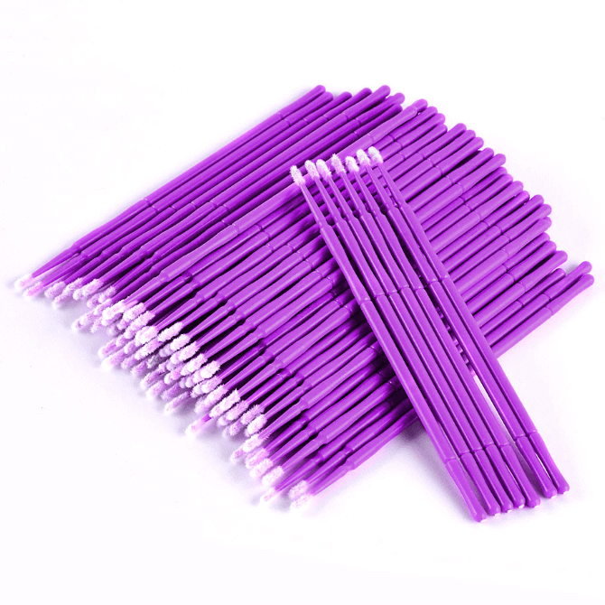 Microbrush / Micro-applicators (100 pcs) – Aurora Online Store