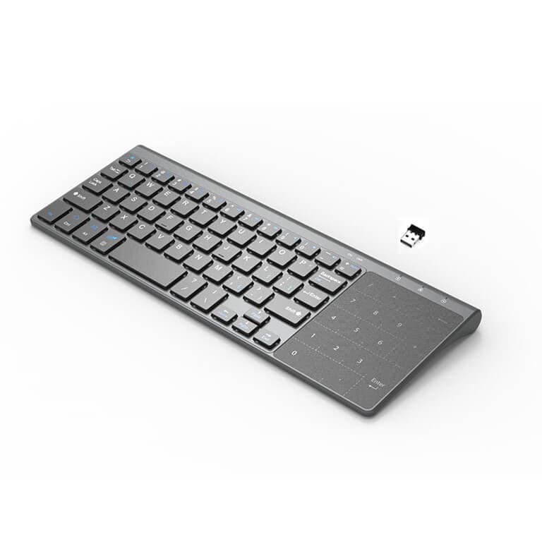Mini Wireless Keyboard with Touch Pad