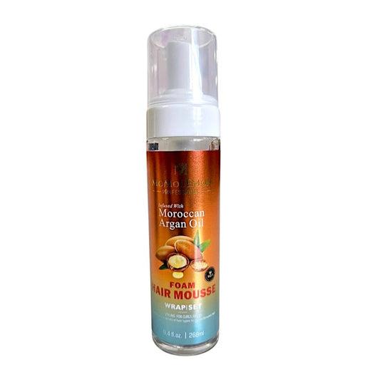 Moroccan Argan Oil Foam Hair Styling Mousse  (268ml)