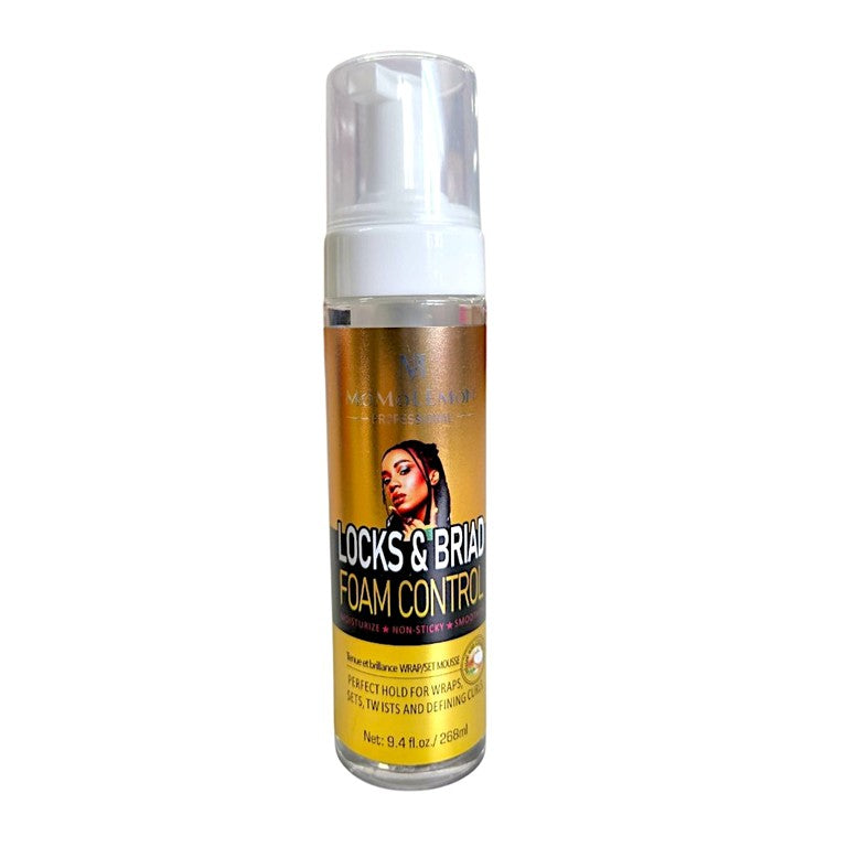 Locks & Braid Foam Control Wrap/Set Hair Mousse (268ml)