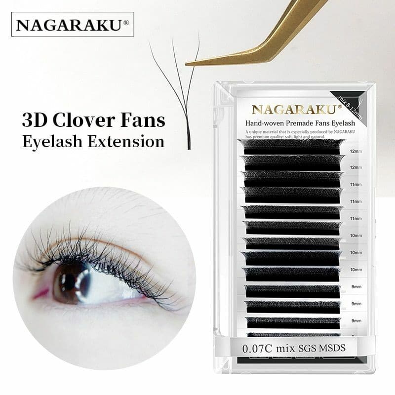 NAGARAKU 3D Clover Fans Trays