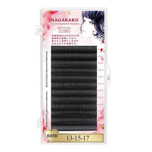 NAGARAKU Blooming Camellia Lash Tray Mixed Lengths