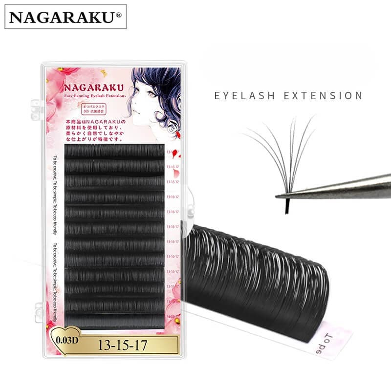 NAGARAKU Blooming Camellia Lash Tray Mixed Lengths