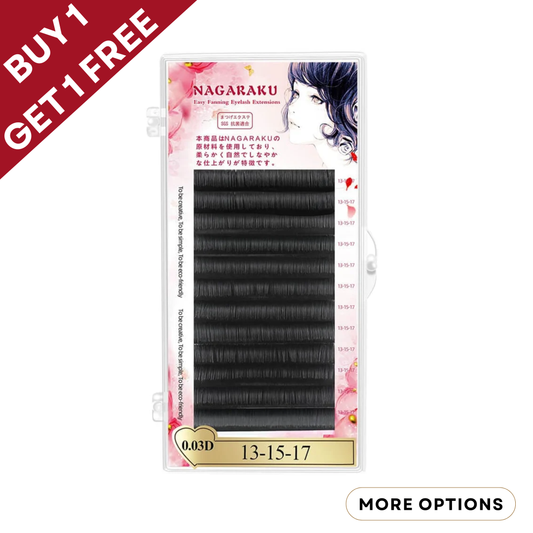 NAGARAKU Blooming Camellia Lash Tray Mixed Lengths