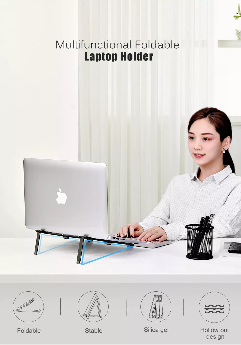 OATSBASF Magic Folding Phone/Tablet/Laptop Stand