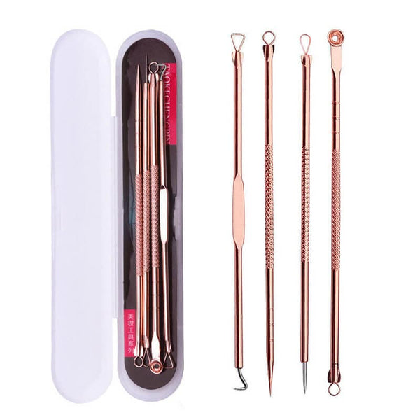 Rose Gold Extraction Tool Set (4 pcs) – Aurora Online Store