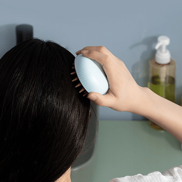 Wet Dry Silicone Hair Massage Brush