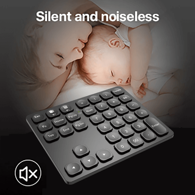 Wireless Multifunction Numeric Keypad