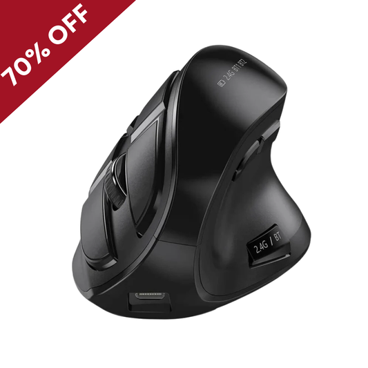 Wireless Multi-device Ergonomic Vertical Mouse (Unboxed Deal)