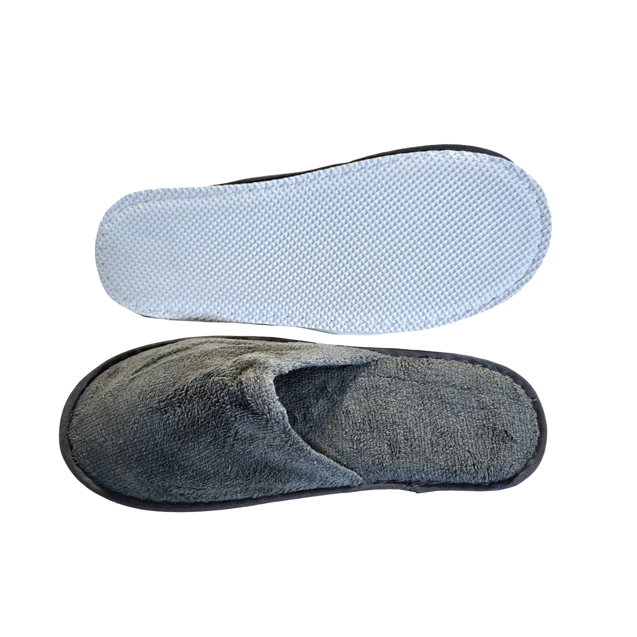 Grey Deluxe Hotel Slippers (7mm)