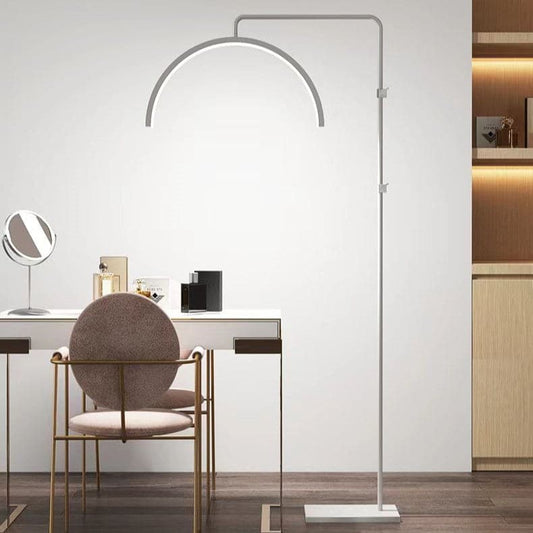 Half Moon LED Beauty Lamp with Cellphone Clip